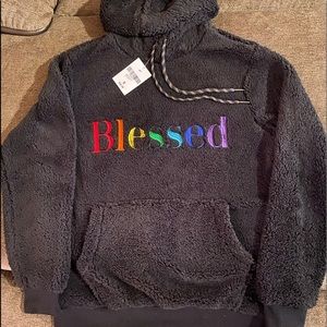 BLESSED Sherpa Hoodie